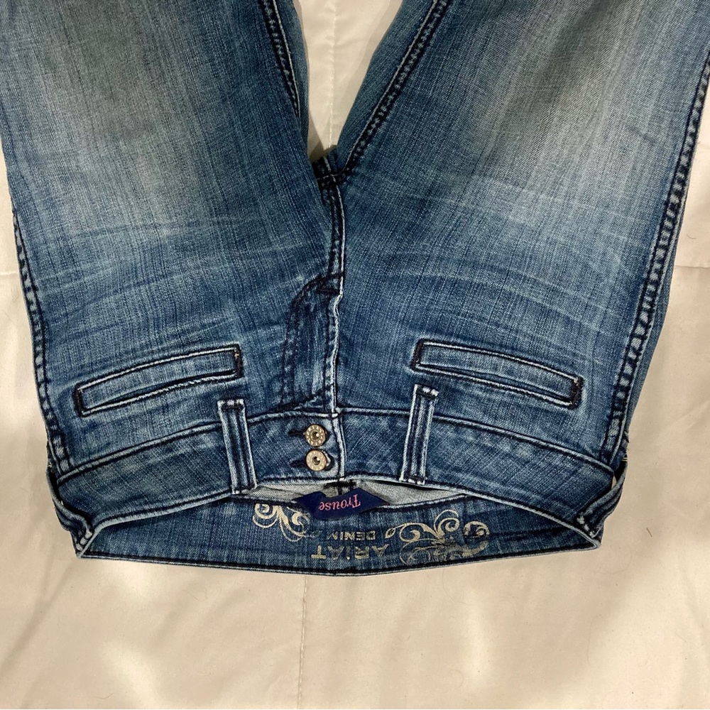 Women's Ariat trouser jeans.